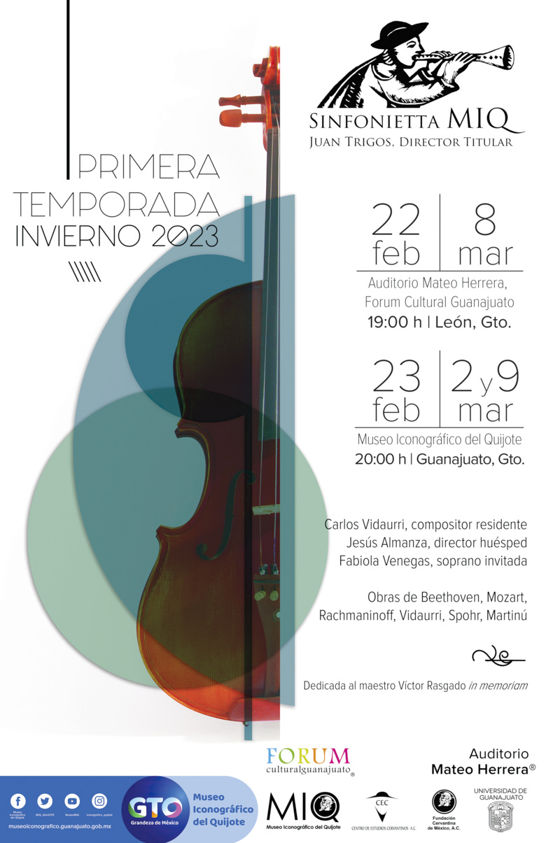 Sinfonietta MIQ - Primer Temporada - Invierno 2023